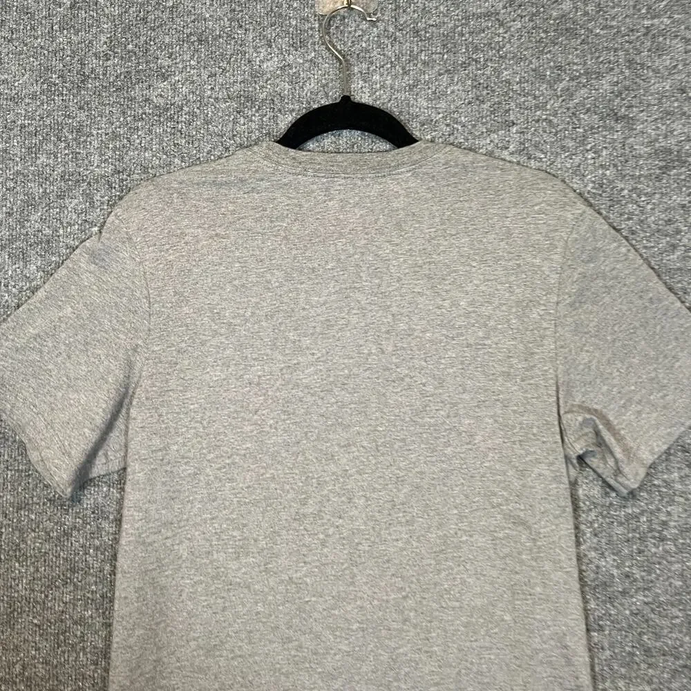 Jordan Shirt Mens Small Gray Tshirt Jump Man Short‎ Sleeve Crewneck Swoosh